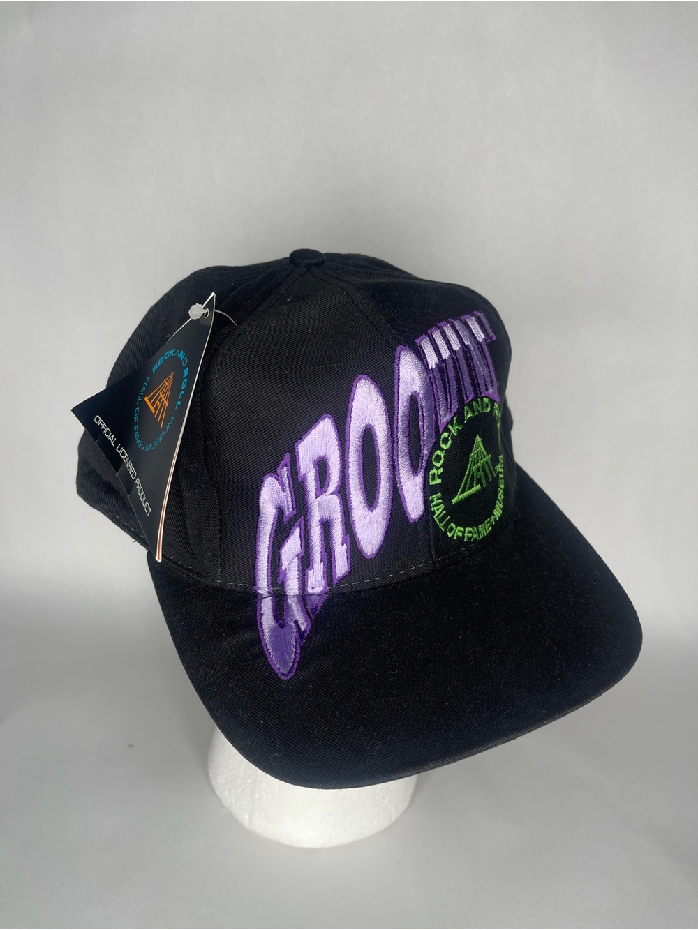 New vintage Rock & and Roll hall of fame museum Groovin’ flat bill baseball hat